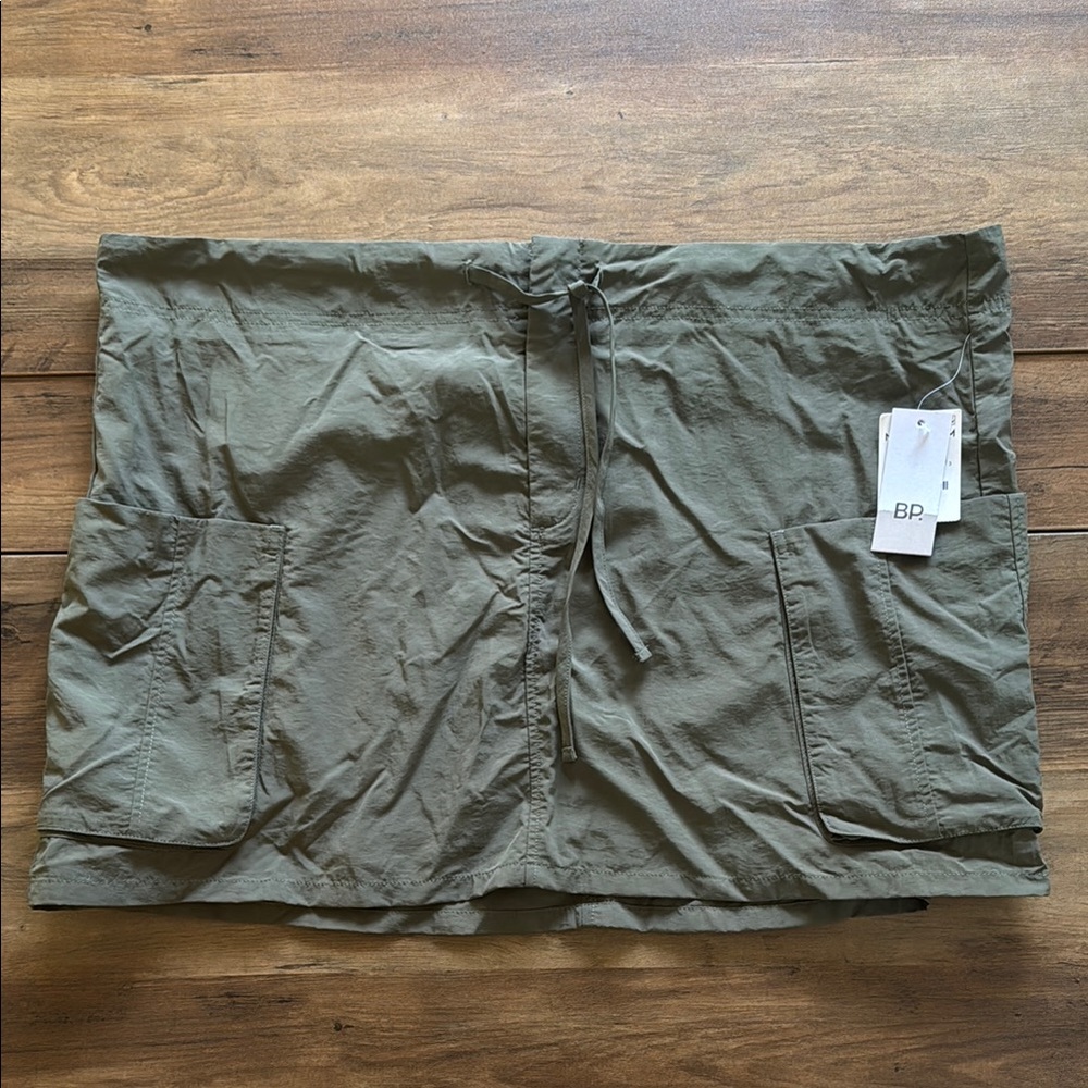 BP Khaki Skirt with Drawstring Size L